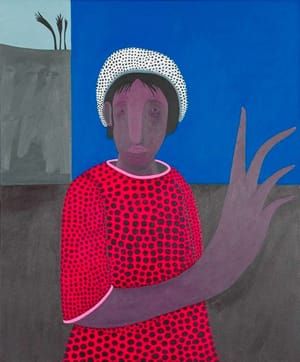 Artwork Title: El Hombre De La Mano Grande