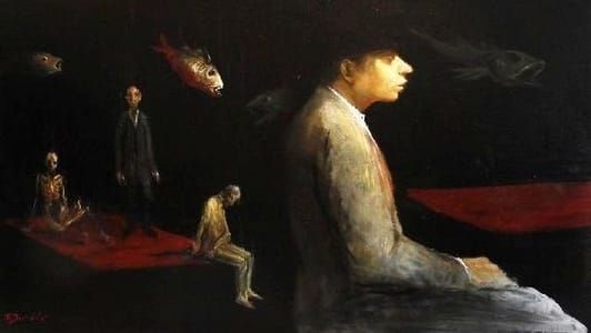 Artwork Title: Les Marionnettes