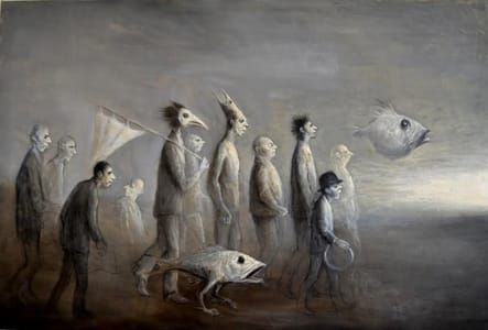 Artwork Title: La Procession