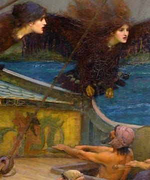 Artwork Title: Ulysses and the Sirens