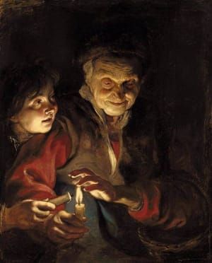 Artwork Title: Night Scene
