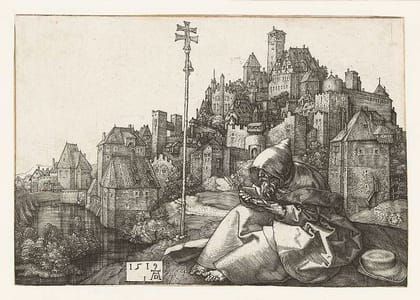 Artwork Title: Saint Anthony Reading