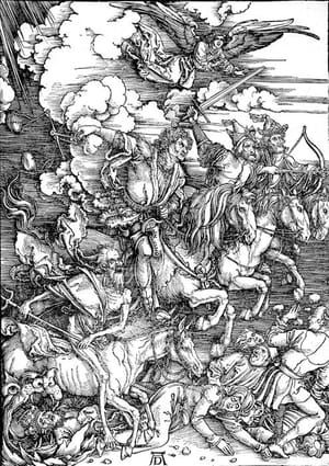 Artwork Title: The Four Riders Of The Apocalypse