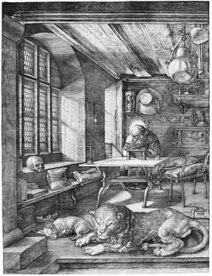 Artwork Title: Saint Jerome In His Study