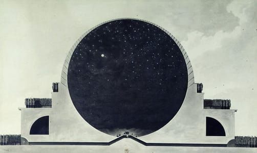 Artwork Title: Coupe Du Cénotaphe De Newton