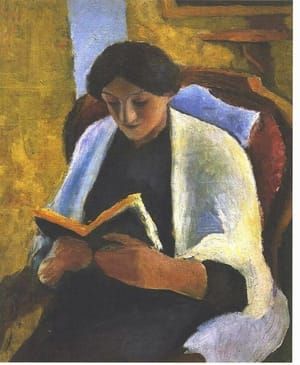 Artwork Title: Woman Reading