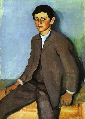 Artwork Title: Farmboy at Tegernsee