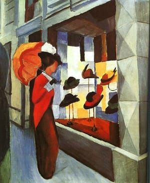 Artwork Title: Hutladen (Hat shop)