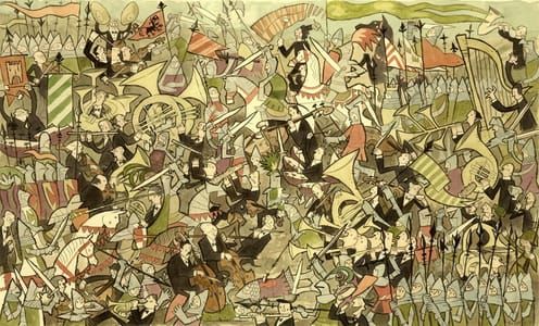 Artwork Title: Supreme Battle