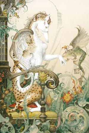 Artwork Title: Kiss Of The Winged Frog
