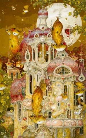 Artwork Title: Moon Chateau