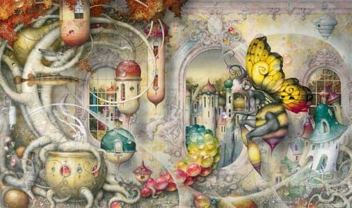 Artwork Title: A World Apart