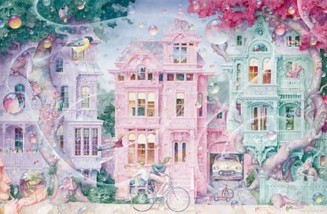 Artwork Title: Bubble Street