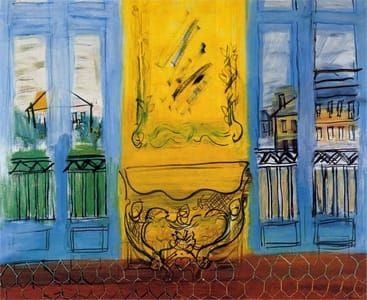 Artwork Title: Console With Two Windows