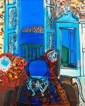 Artwork Title: Indoors With Window Open