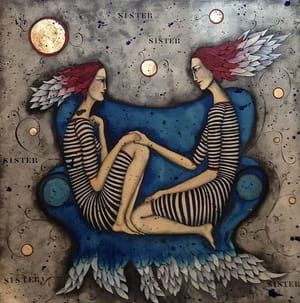 Artwork Title: Sister-sister