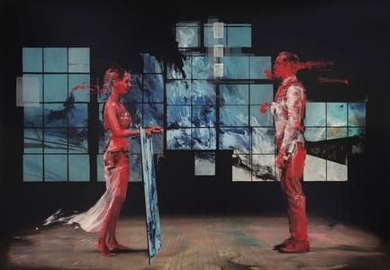 Artwork Title: Constructing/Deconstructing The World Frame By Frame
