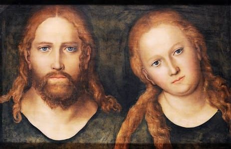 Artwork Title: Christ and Mary