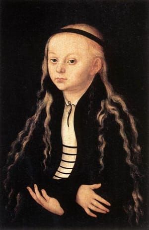 Artwork Title: Portrait of a Young Girl