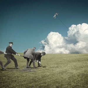 Artwork Title: Kiteman