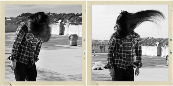 Artwork Title: James-Hair-Polaroid
