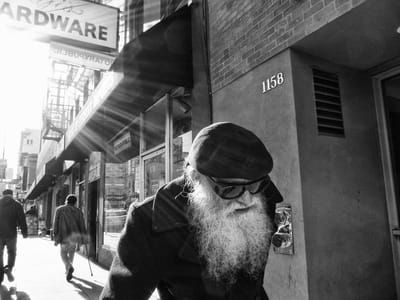 Artwork Title: Beard & Beams