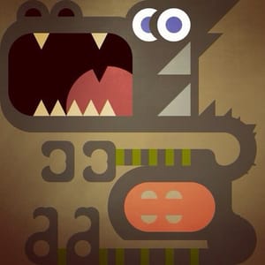 Artwork Title: Lizard Mouth