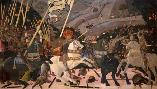 Artwork Title: San Romano Battle