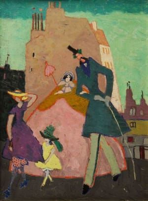 Artwork Title: Promenade (Paris)