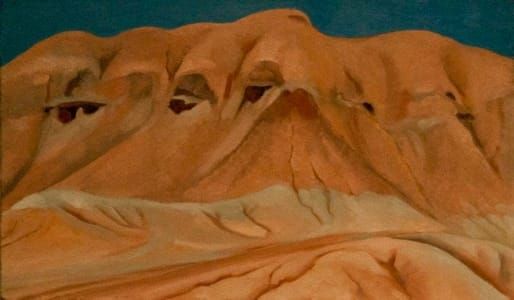 Artwork Title: Hills—Lavender, Ghost Ranch, New Mexico, II