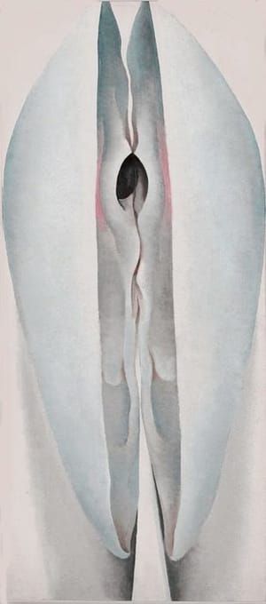 Artwork Title: Open Clam Shell