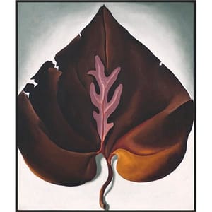 Artwork Title: Dark and Lavender Leaves