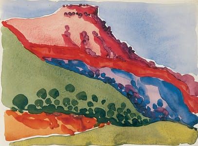 Artwork Title: Red Mesa