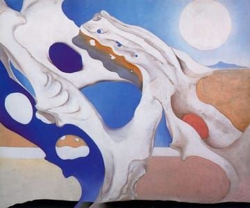 Artwork Title: Shadow with Pelvis and Moon