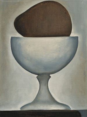 Artwork Title: Alligator Pear in White Dish