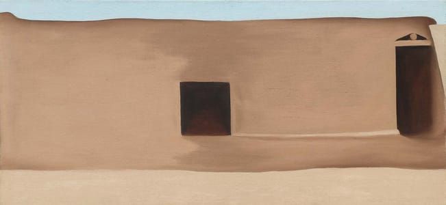 Artwork Title: In the Patio IV (Black Door)