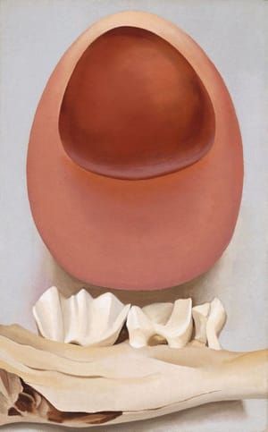 Artwork Title: Red and Pink Rocks and Teeth