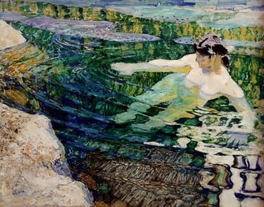 Artwork Title: L'Eau (La Baigneuse)
