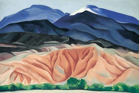 Artwork Title: Black Mesa Landscape, New Mexico / Out Back of Marie's II