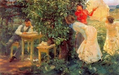 Artwork Title: The Book Lover