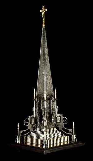 Artwork Title: Triger Finger Of Santa Guerro (iii)