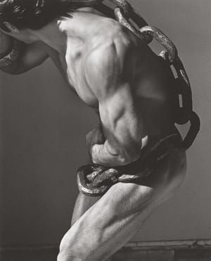 Artwork Title: Man with chain