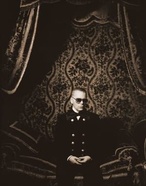 Artwork Title: Karl Lagerfeld, Paris