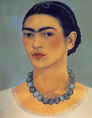 Artwork Title: Self Portrait with Necklace