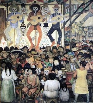 Artwork Title: Day Of The Dead In The City