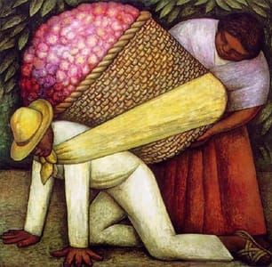 Artwork Title: Cargador de Flores