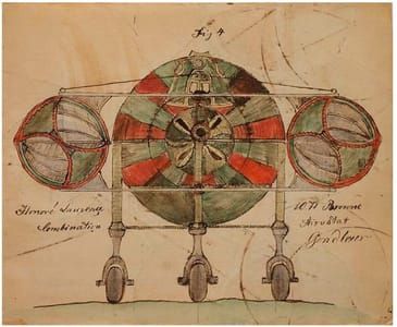 Artwork Title: Page from Dellschau personal diary,