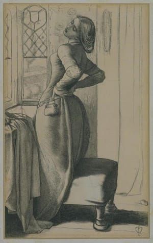 Artwork Title: Mariana in the Moated Grange ( study for 