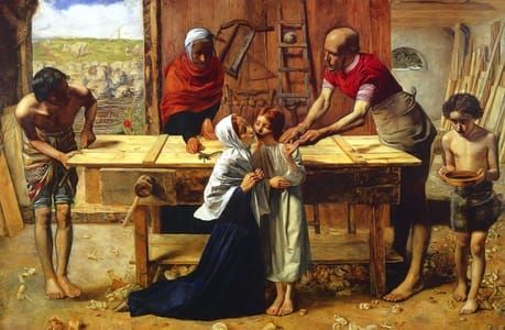 Artwork Title: Christ In The House Of His Parents