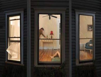 Artwork Title: Night Windows